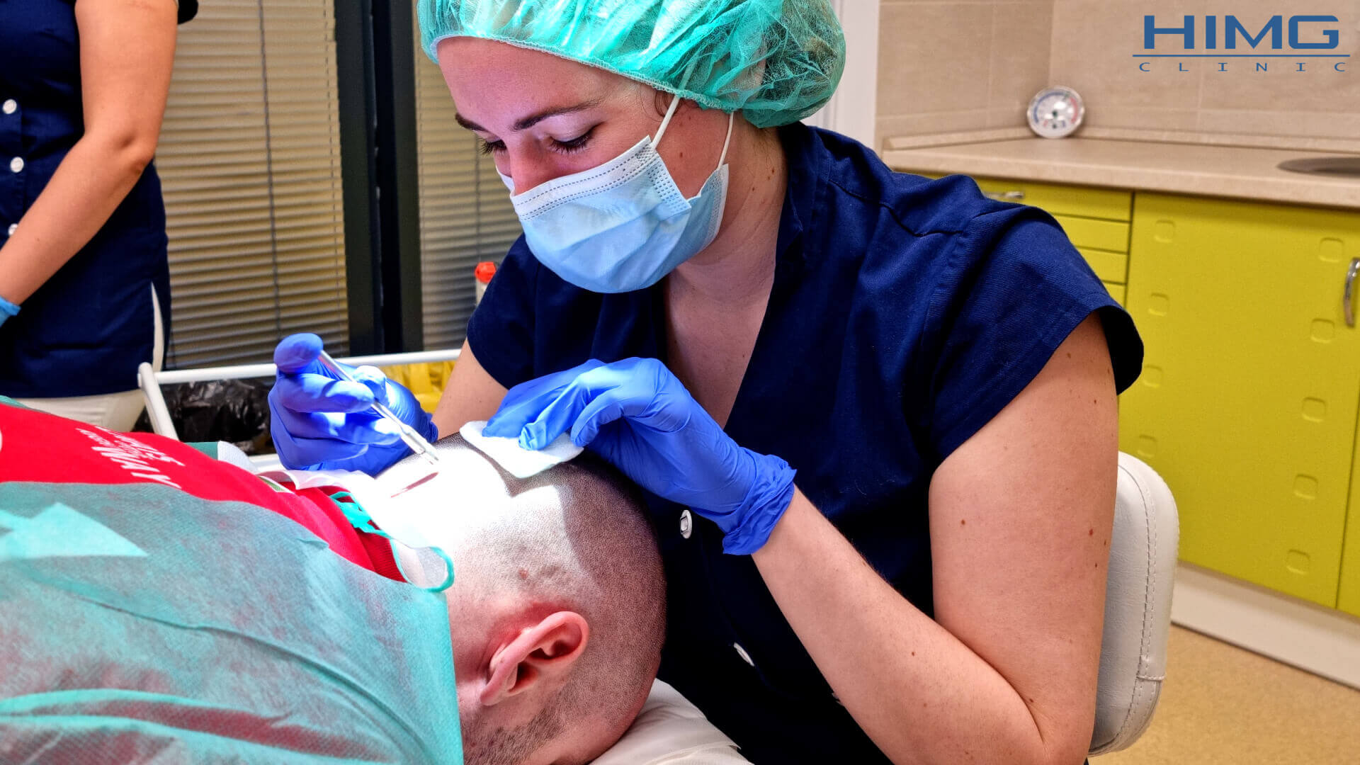 Hair Transplant Procedure at the HIMG Clinic