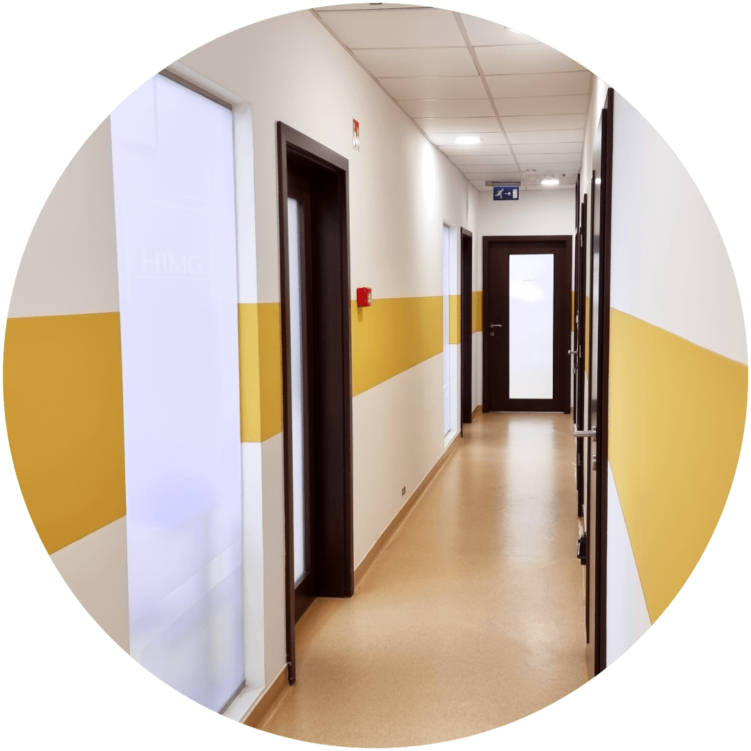Modern klinikai környezet a HIMG hajbeültetési klinikán